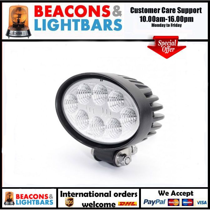 Britax L81.50.LMV 8 LED 1200 Lumen High Power LED Work lamp PN: L81.50.LMV